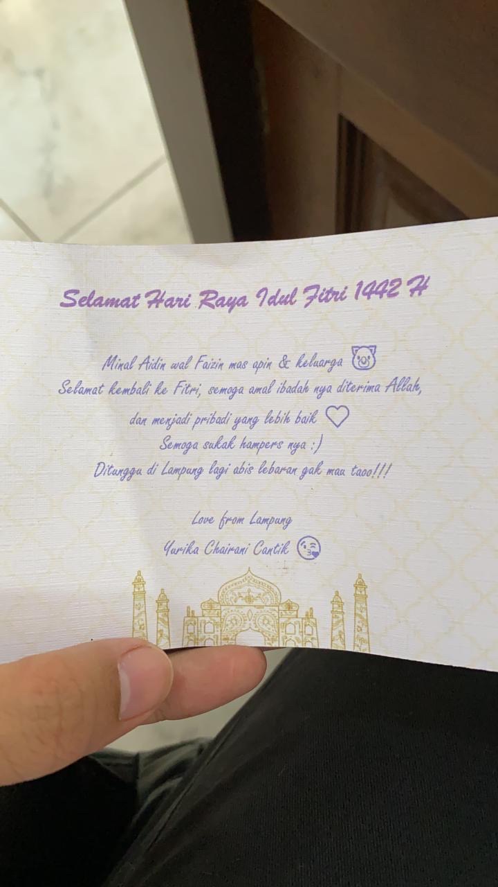 Omar - Hampers Lebaran Idul Fitri Ramadhan - Parcel Lebaran Souvenir Lebaran Cowo