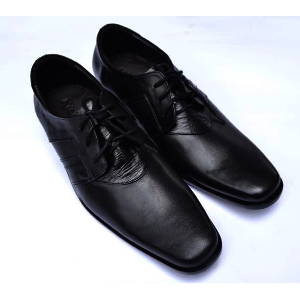 Sepatu formal pria sepatu pantofel Kulit Pria Kickers Tali Lorun