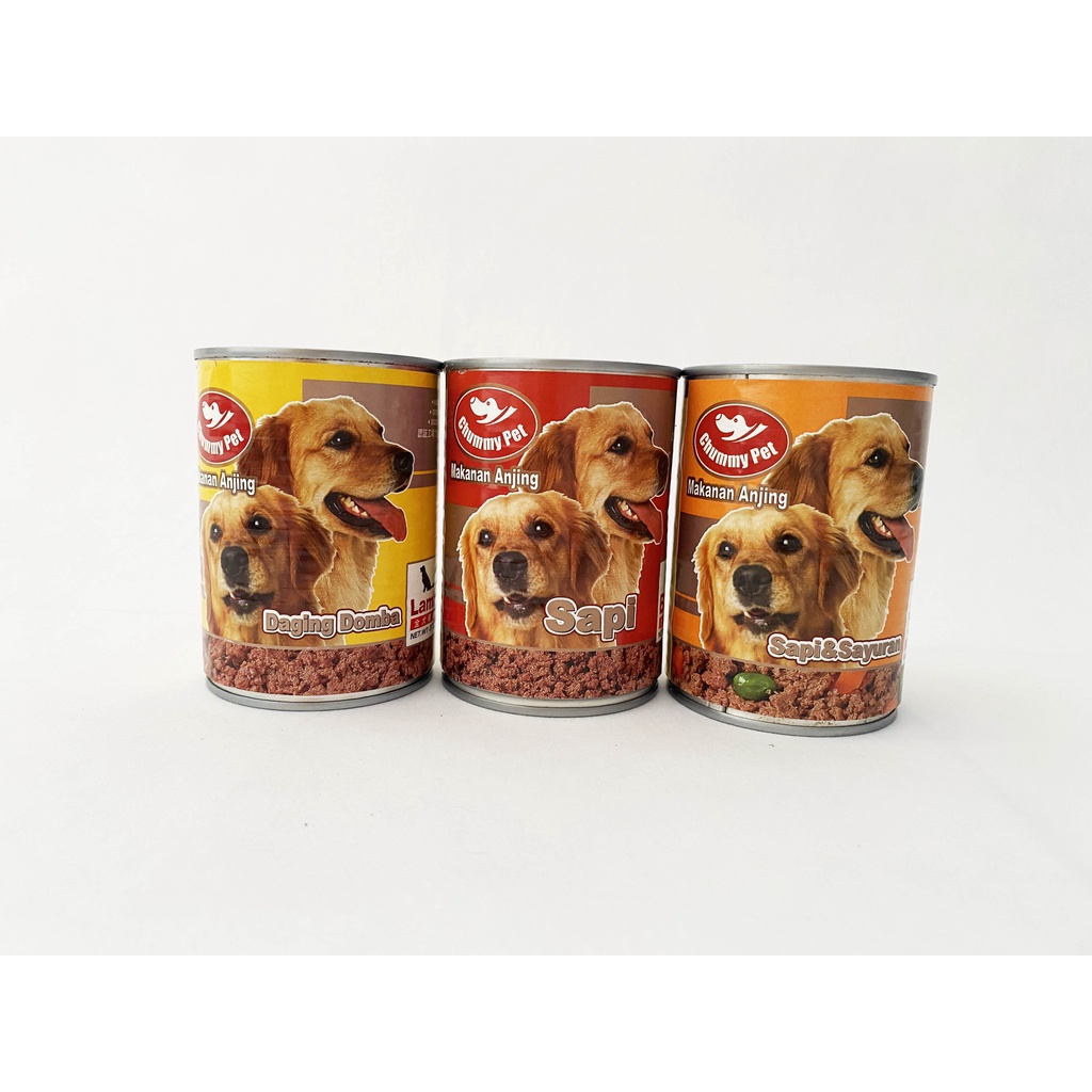 Chummy Pet Dog Kaleng 375 gr - Wet Canned Dog Food Makanan Anjing Basah