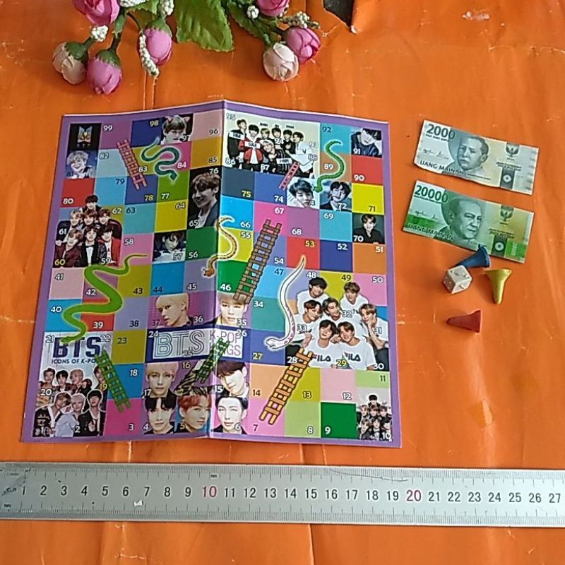 Mainan Ular Tangga Besar Mainan Ular Tangga Plus Uang Mainan Murah Dan Mainan Ular Tangga Kecil Set 