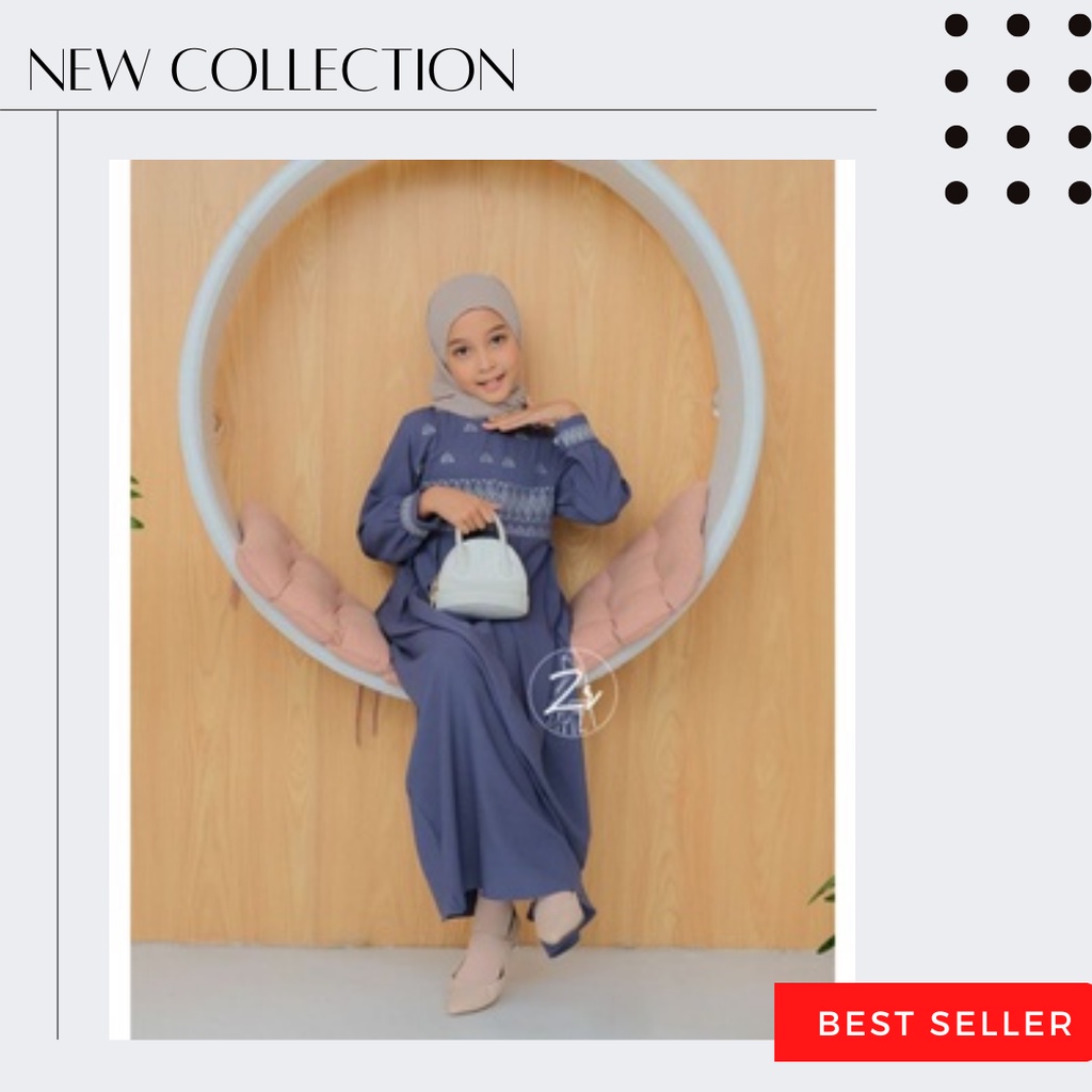 GAMIS ANAK DRESS KIDS ZOYA BY ZR ORI