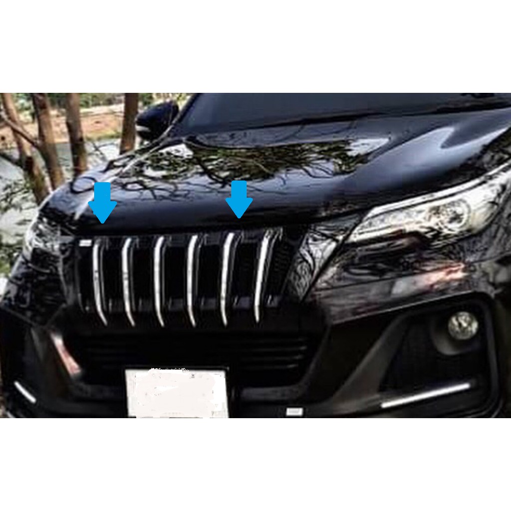 grille depan all new fortuner 2016 model prado hitam glossy