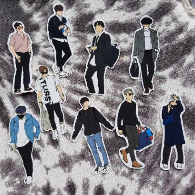 

Super Junior Airport fashion sticker