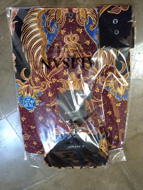 Kemeja Batik Slimfit Premium Quality Kemeja Lengan Panjang Top Brand Alisan