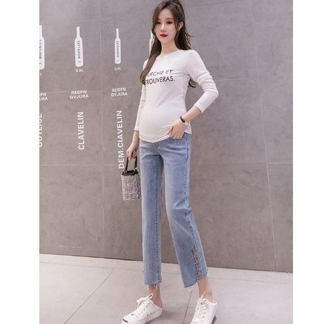 Celana Jeans Hamil Soft&amp;Strech 9222