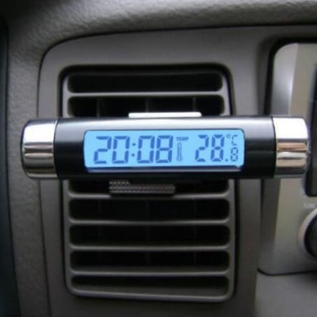 Jam Digital Temperatur Mobil