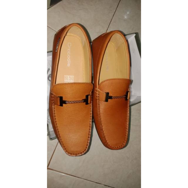 sepatu formal pria  crocodile original / sepatu moccasin size 42