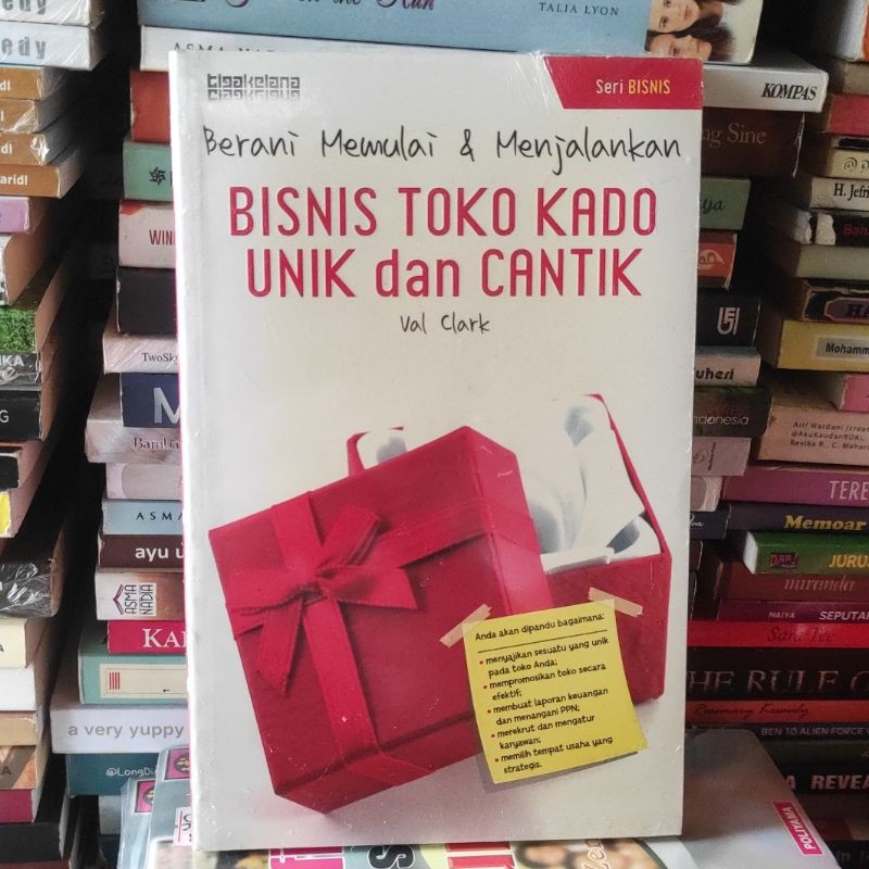 

Buku Bisnis Toko Kado Unik dan Cantik - Val Clark - Original