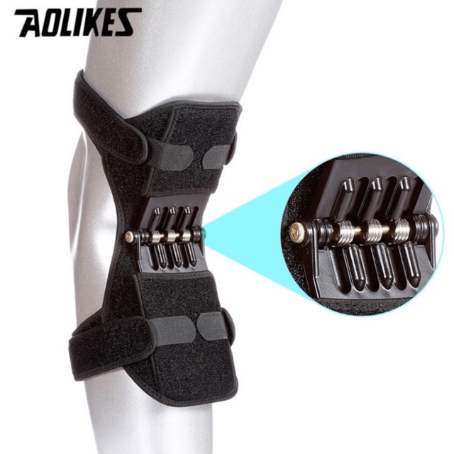 YX005 AOLIKES KNEE BACK SPRING SUPPORT PAD SLEEVE WRAP DEKER LUTUT