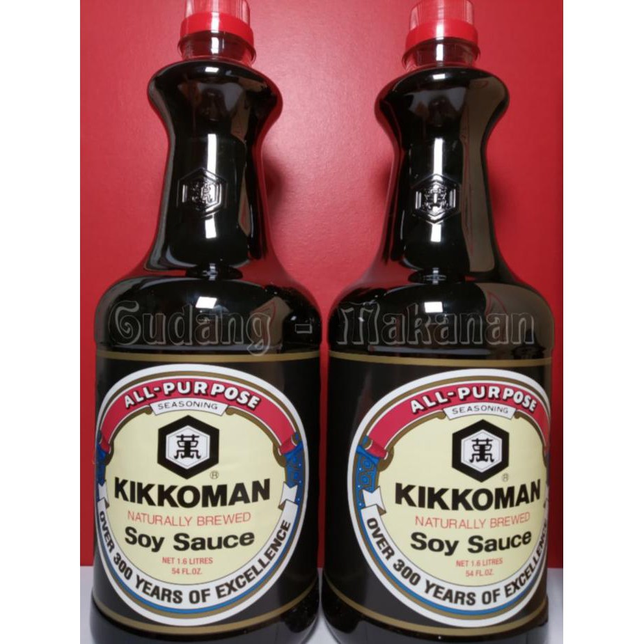 

KIKKOMAN SOY SAUCE 1.6 LITER - PACK STANDARD