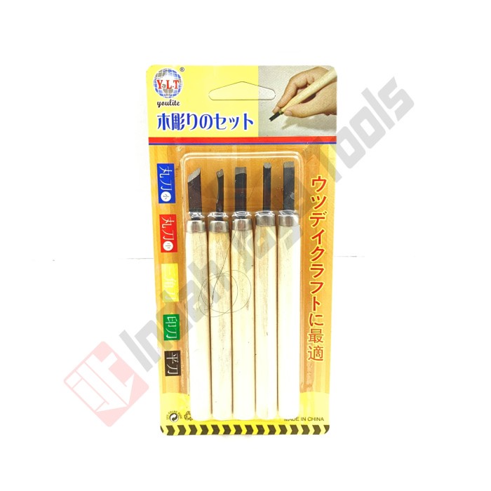 

UKIR-ALAT- MURAH WOOD CARVING SET 5 PCS - ALAT UKIR KAYU SET HOBBY KNIFE PAHAT -ALAT-UKIR.