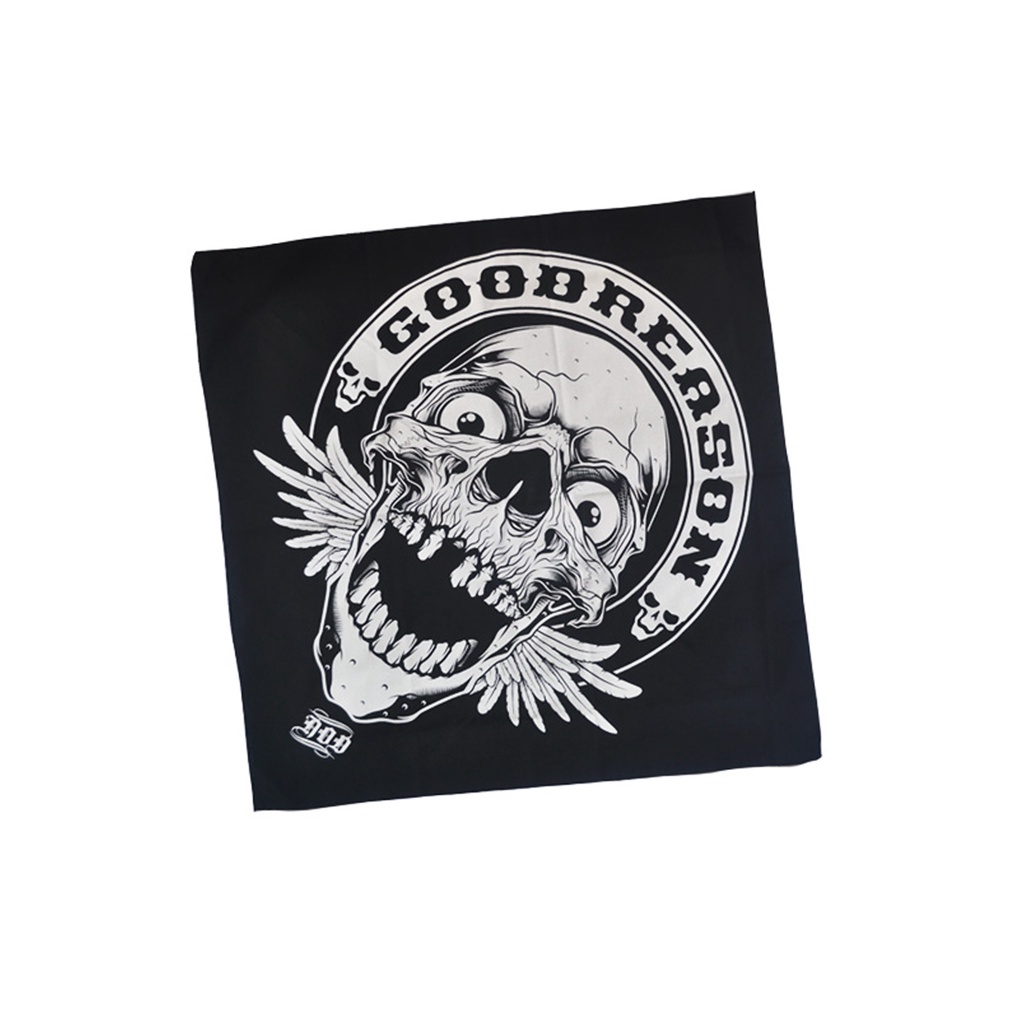 Scraft Bandana Slayer Distro Hitam NodDoctrine ND007-0019 Flyaway Black