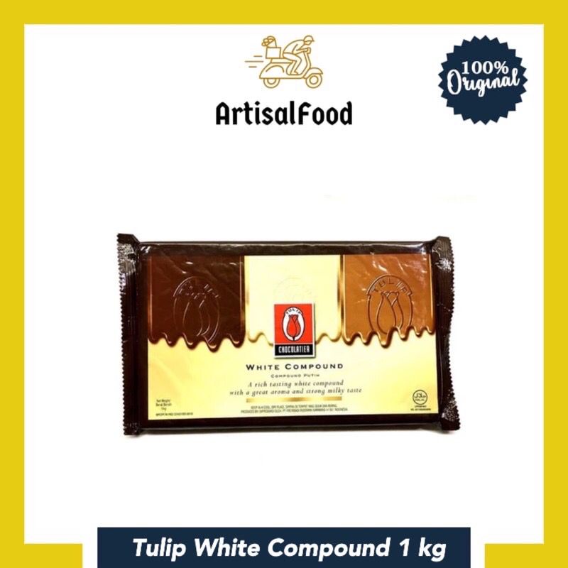 

TULIP WHITE COMPOUND 1 KG ORI coklat batang