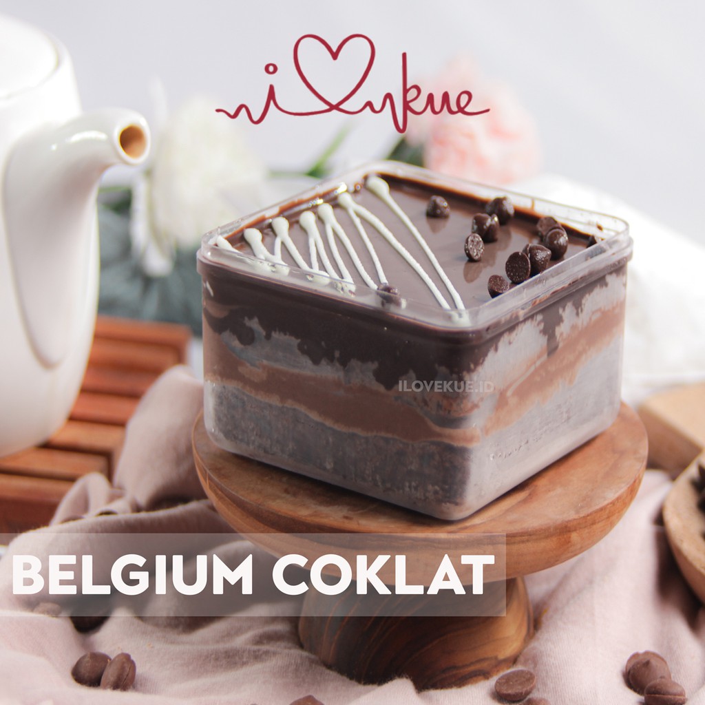 

Dessert Box BELGIUM COKLAT / DARK CHOCOLATE by iLoveKue