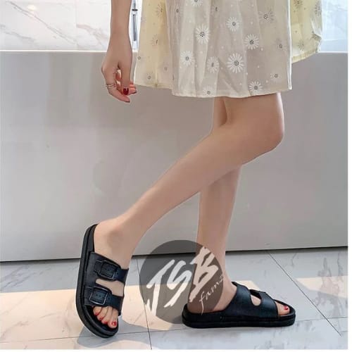 Sandal Jelly Selop Karet Import FIONA 1988 - 2 new