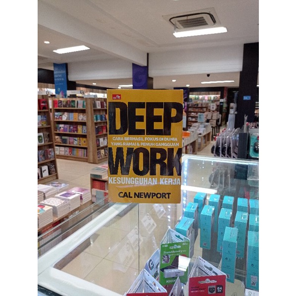 Buku Deep Work Kesungguhan Kerja Original Gramedia