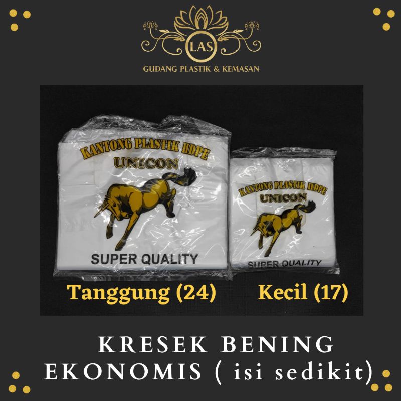 Kresek Bening Murah / Kresek Kecil / Kresek Tanggung