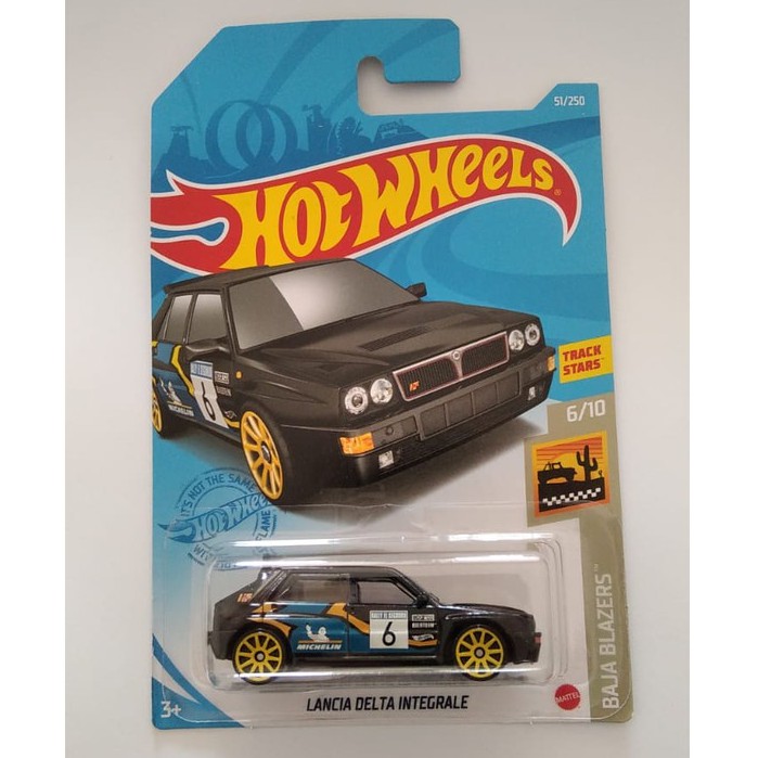 Diecast Hot Wheels LANCIA DELTA INTEGRALE Hitam HW Hotwheels Mobil Mainan Anak Regular