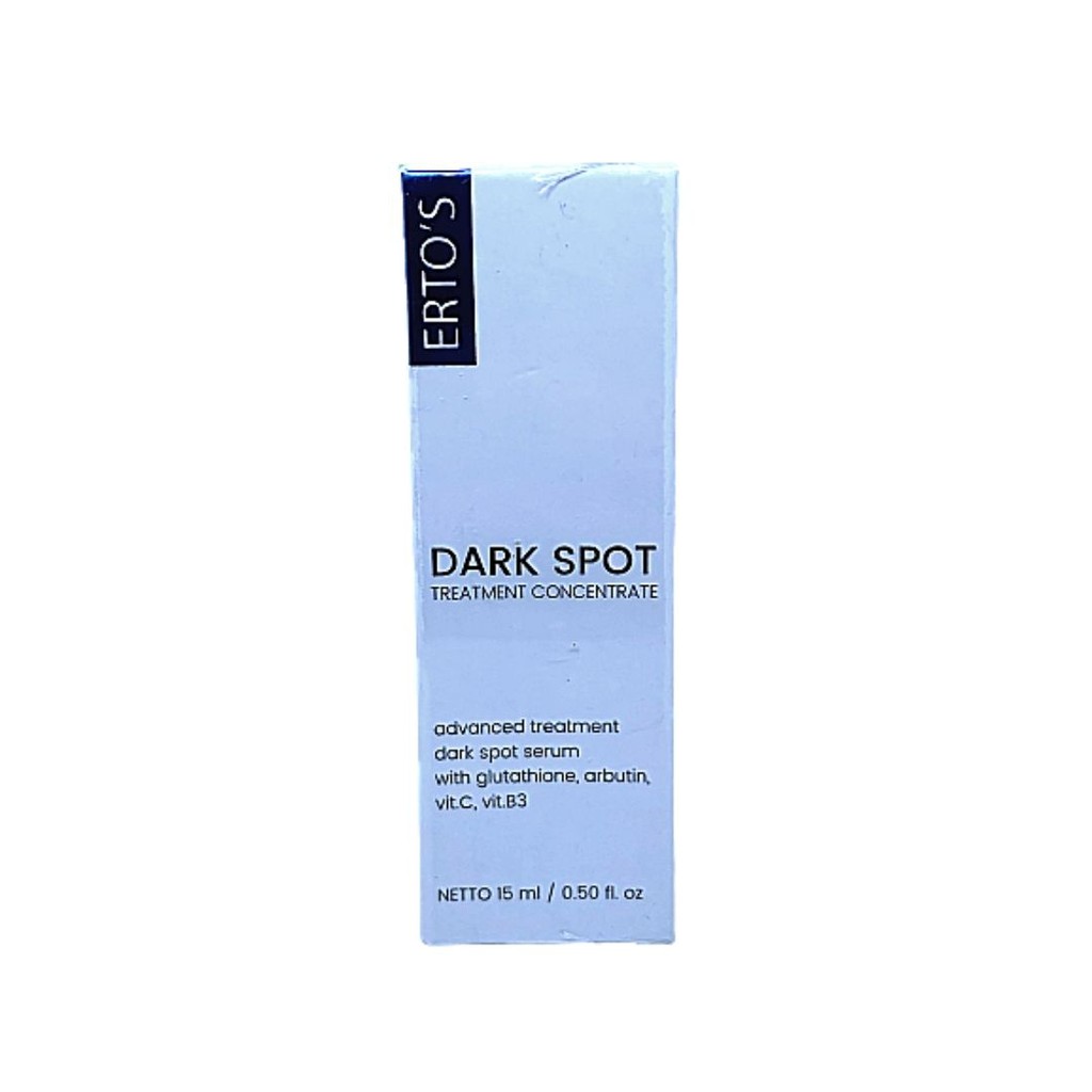 ERTOS DARK SPOT TREATMENT CONCENTRATE ORIGINAL SERUM WAJAH WHITENING PERAWATAN KECANTIKAN WAJAH