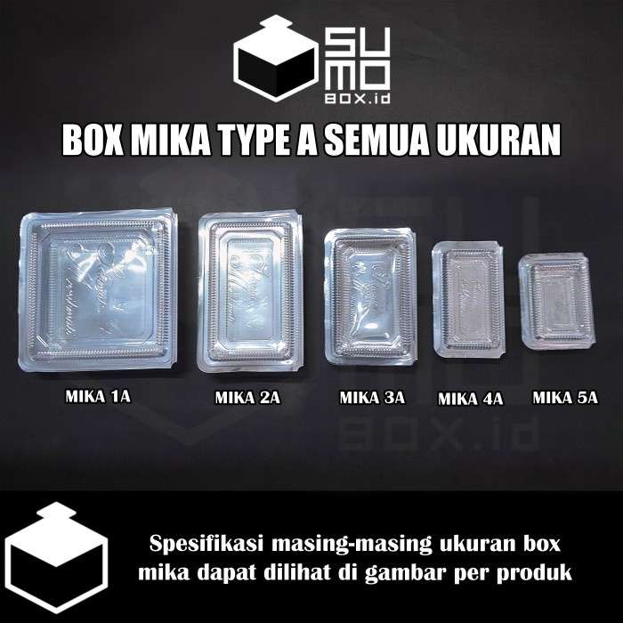 ei7Yjmt Plastik Mika Kue Ukuran 1A Jumbo / Box Mika Kotak Bolu Besar [Eceran] Y5o0Te