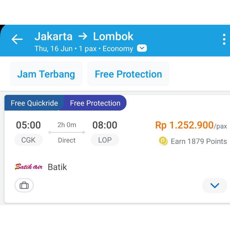 promo tiket pesawat jakarta lombok