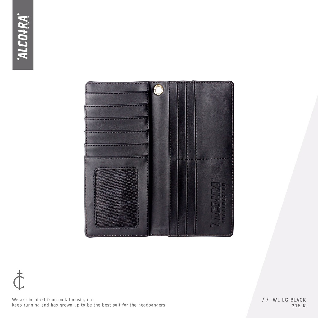 WL LG BLACK // DOMPET PANJANG HITAM