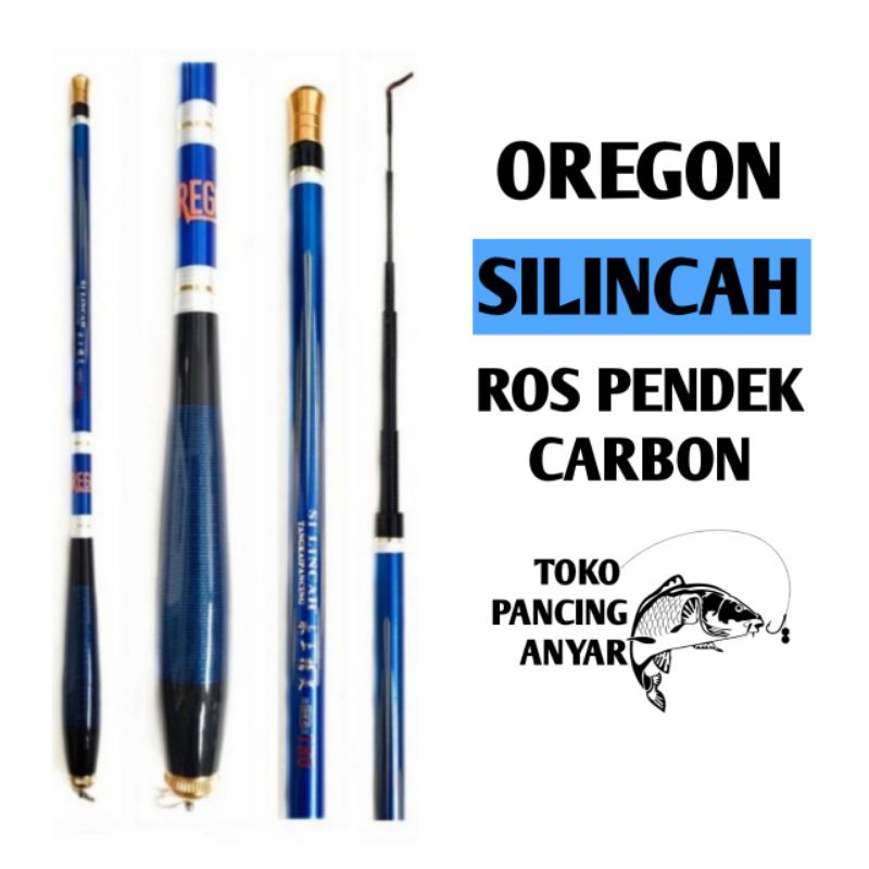 Tegek Oregon Silincah Carbon Ros Pendek