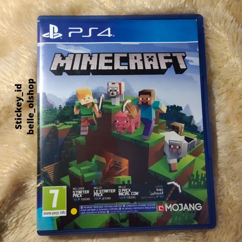 PS4 BD MINE CRAFT SECOND/BEKAS / GAME PS4 MINE CRAFT