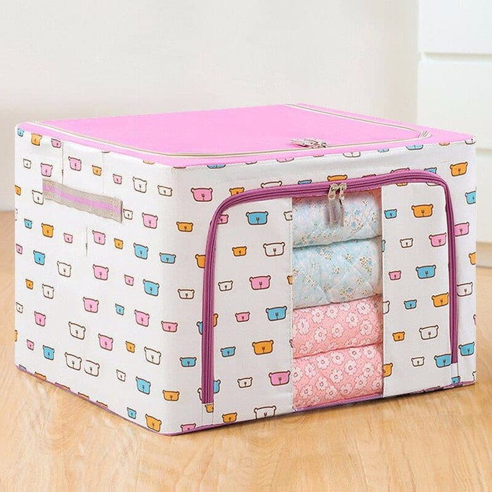 Storage Box 66L Tempat Penyimpanan Boneka Bear Series Mainan 66 liter - missbejo