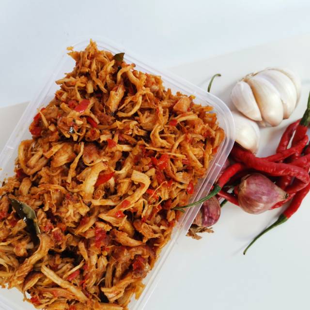 

Ayam balado suwir