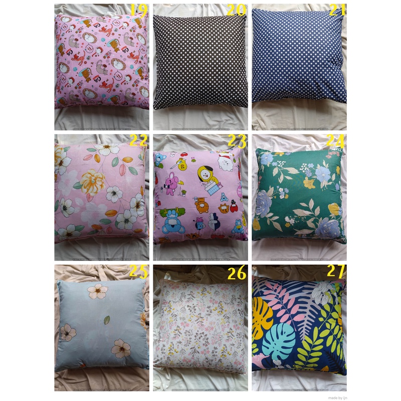 ❤ IJN ❤ [COD] Sarung Bantal Lantai 70x70 cm SARUNGnya aja