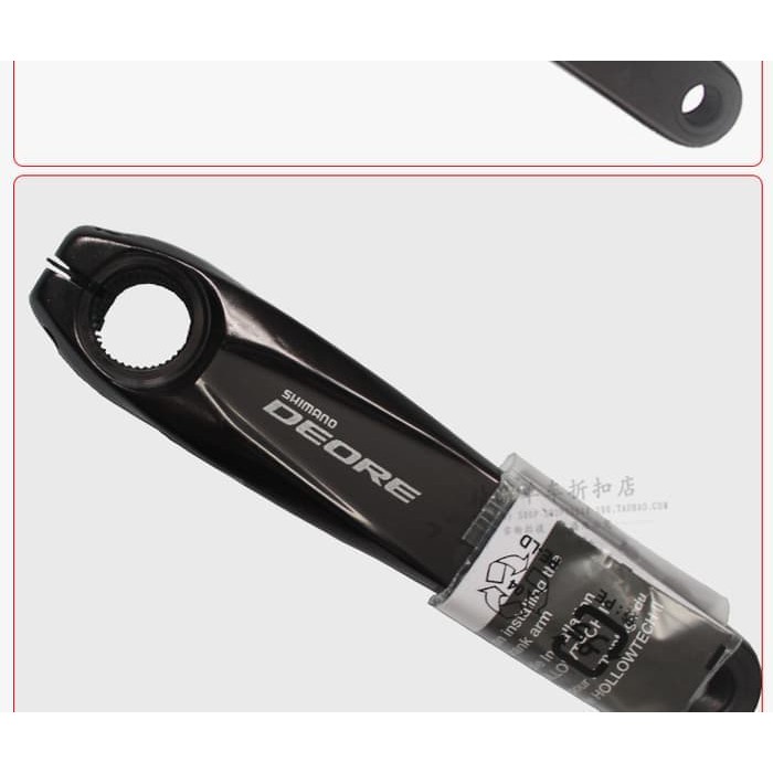 Crank shimano deore M6000  40 30 22T