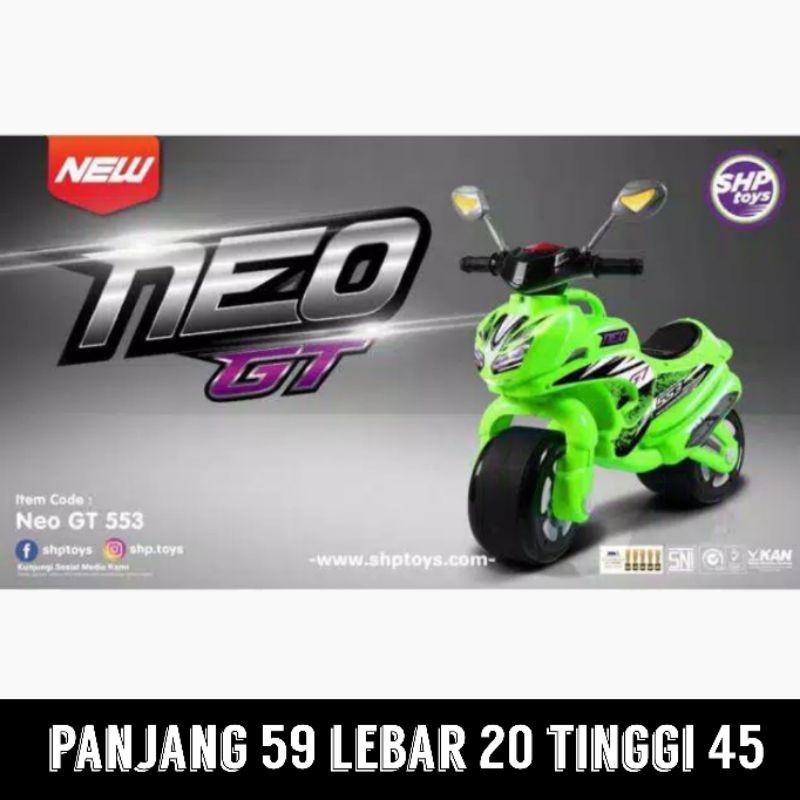 mainan motor neo shp 553