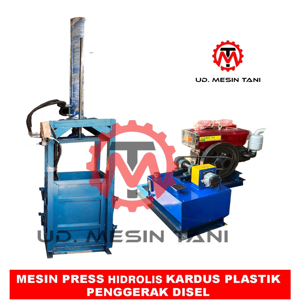 Jual Mesin Press Plastik Kardus Kertas Hidrolis Kg Ball