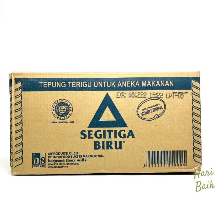 

TERBARU Terigu segitiga biru 1kg transparan