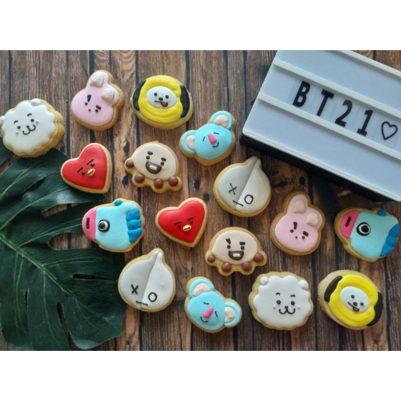 

BTS cookies - BT21 kukis-Fancy cookies