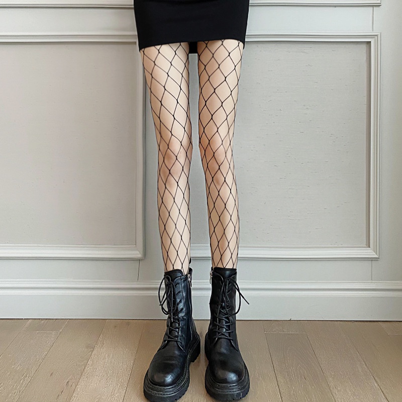 [LS] Large Scale Fishnet Tights Stocking Jaring Besar 8427