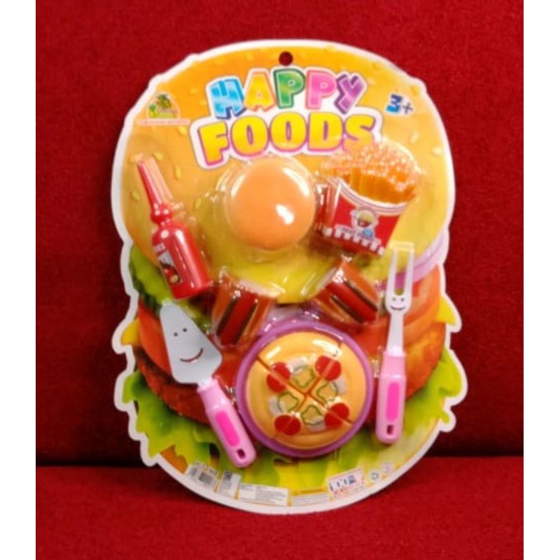 Arsya_Toys/Mainan Miniatur Makanan/Happy Foods oct 1908