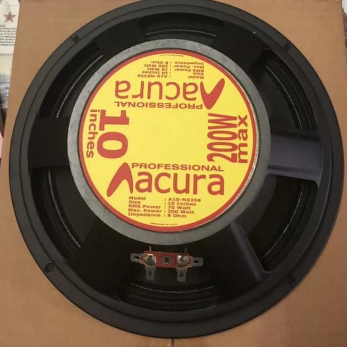 Promo Speaker 200 Watt Acura 10 Inch I Spiker Full Range Acura 10" SC Jimaud54 Dijamin