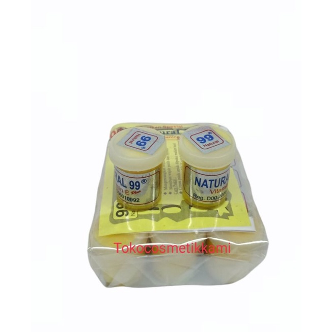 Cream Natural 99 siang//Natural 99 silver original//12pcs