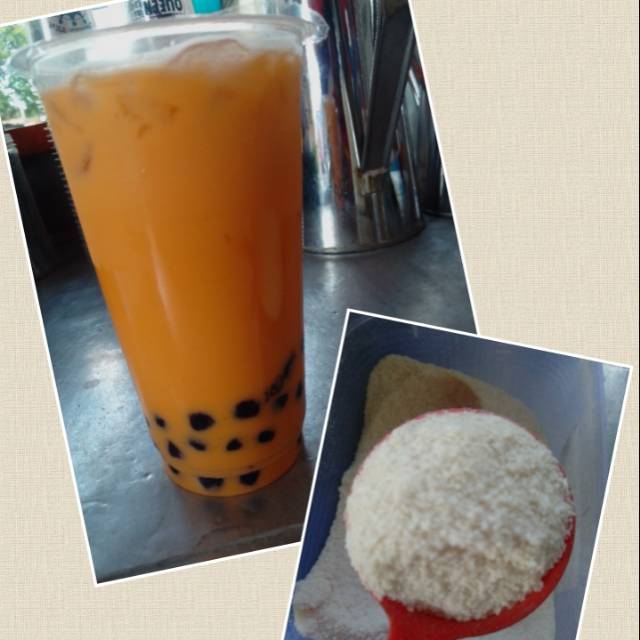 

Thai Tea Powder Drink Bubuk Minuman Rasa Thai Tea 1 kg
