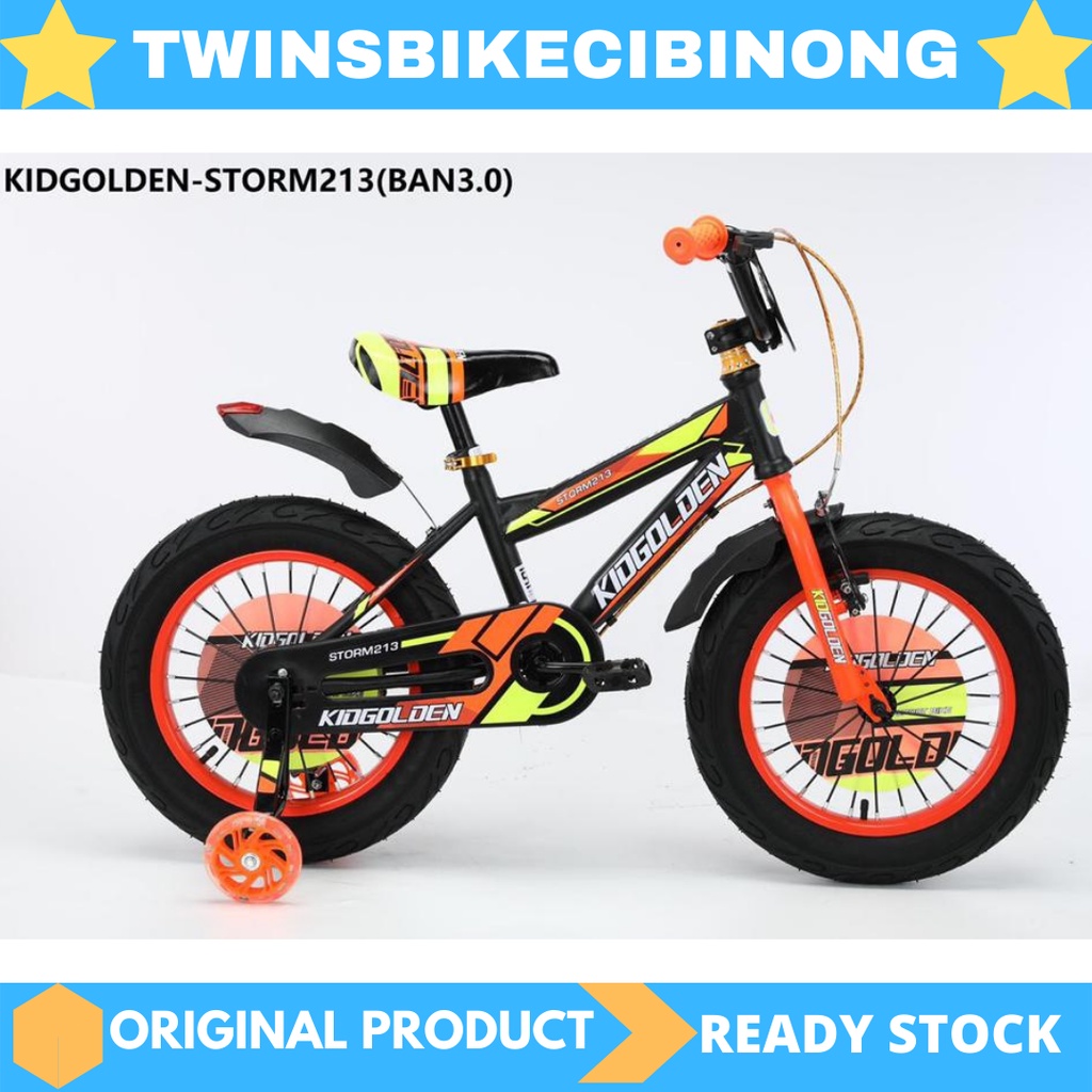 [EKA JAYA SEPEDA] Sepeda Anak Bmx 16 Inc Golden Ban Jumbo 3.0