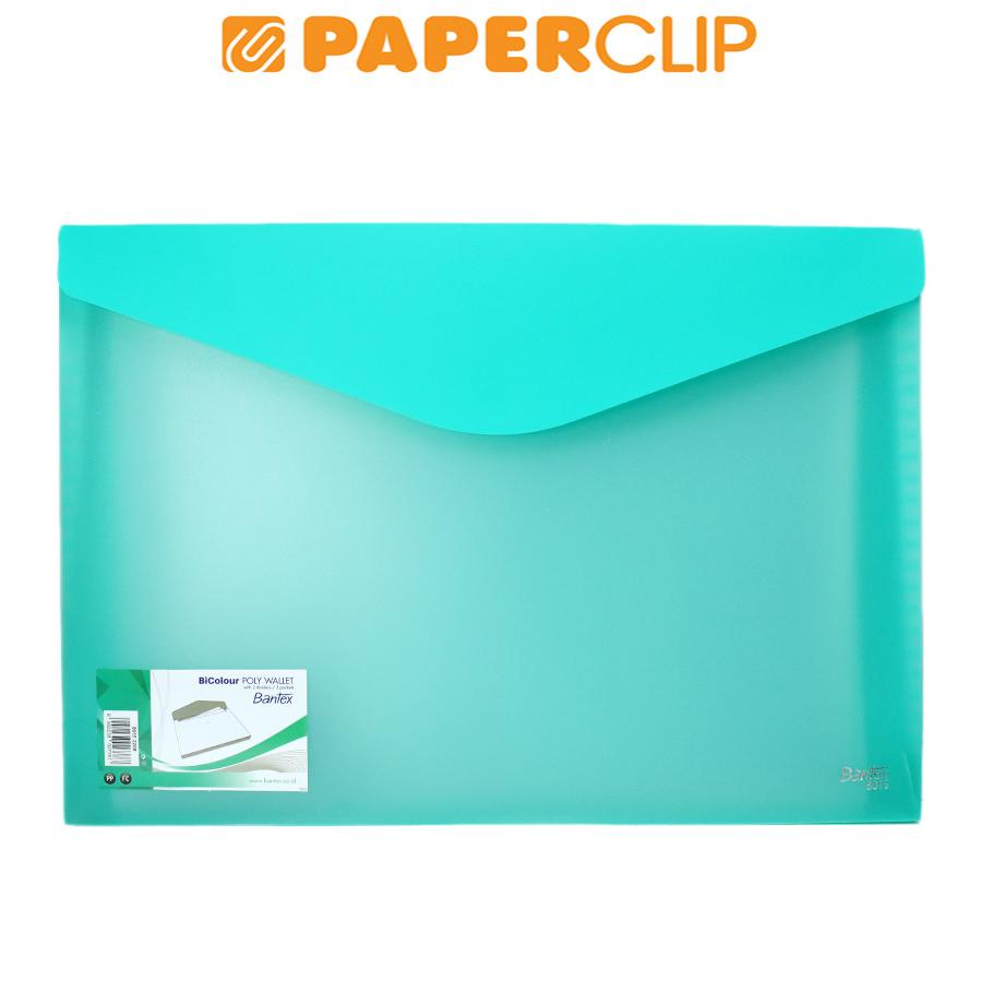 

POLYWALLET BANTEX BICOLOUR FC 8015 2208 GREEN - TRANSPARANT