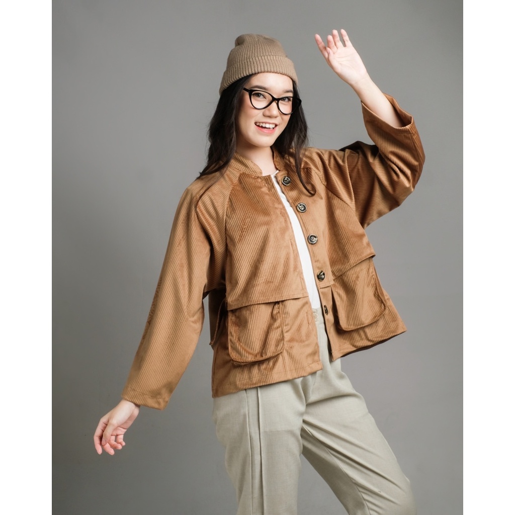 Myrubylicious CARNELIAN CORDUROY SHIRT KODE 2101