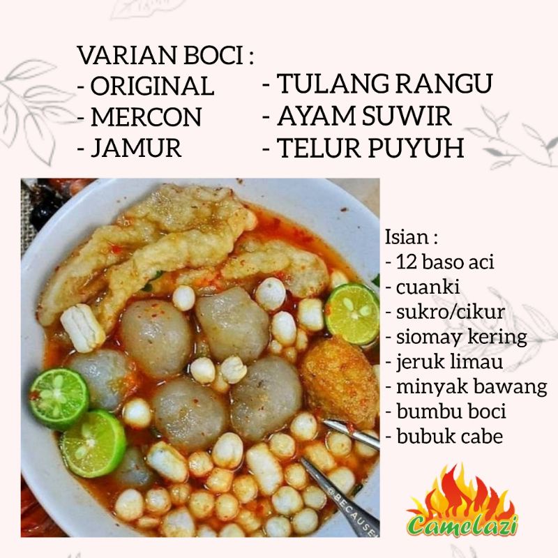 

BASO ACI / BOCI HOMEMADE KHAS GARUT ASLI GOCENGAN MURAH GROSIR