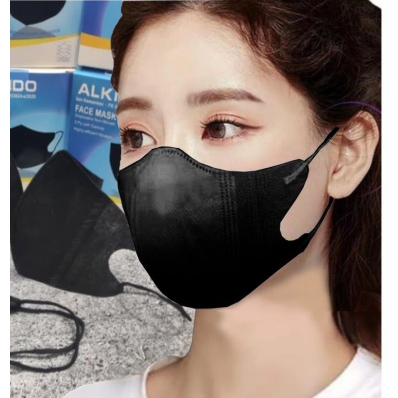 MASKER Hitam Duckbill KPOP IDOL Masker Kain MASKER Debu