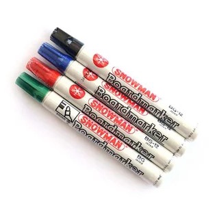 

Snowman Spidol Boardmarker BG-12 Satuan (Spidol Papan Tulis bisa dihapus)