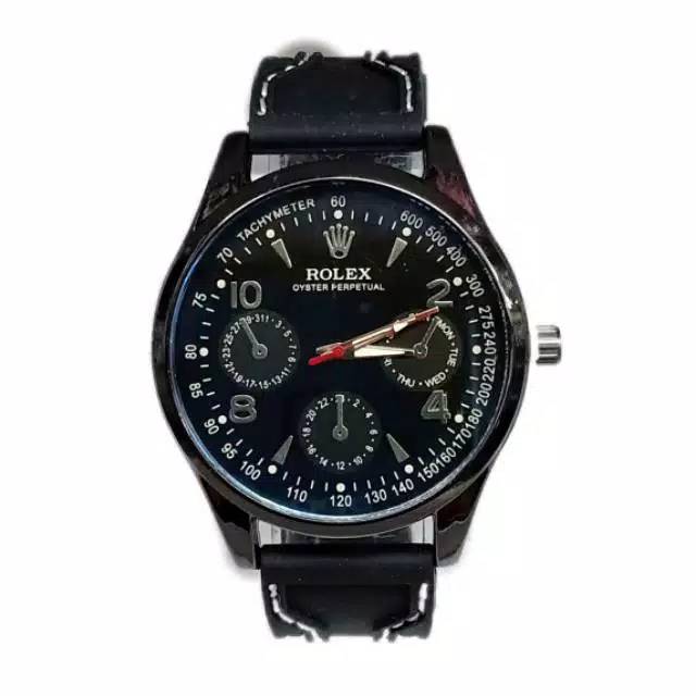 Jam Tangan Pria Rolex Tali Rubber