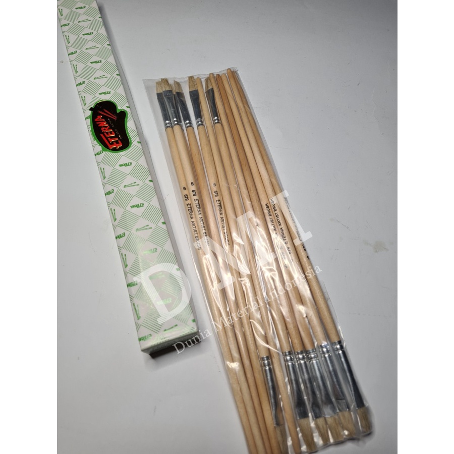 

Kuas Gambar Eterna 5 Inch | Kuas Lukis | Artist Paint Brush | ATK