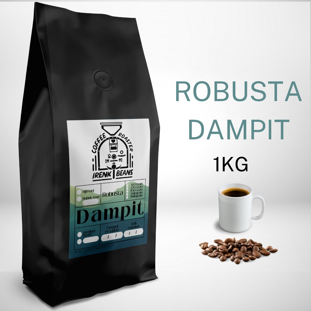 

Kopi Robusta Dampit 1000G Biji Bubuk